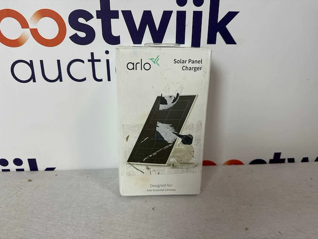 Arlo essential solar panel charger - white - afbeelding 2 van  2
