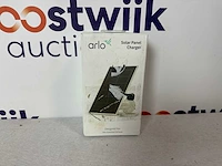 Arlo essential solar panel charger - white - afbeelding 2 van  2