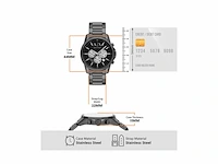 Armani exchange ax1765 heren horloge grijs - afbeelding 4 van  4