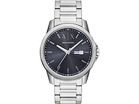 Armani exchange ax1767 heren horloge 44mm zilverkleurig - afbeelding 1 van  4