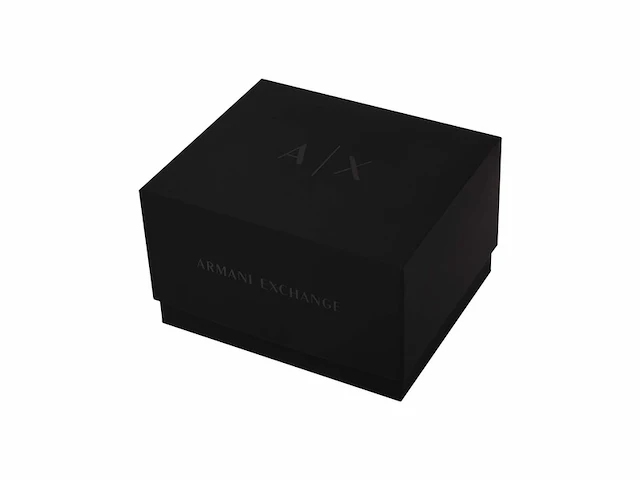 Armani exchange dames horloge geschenkset met ketting 36 mm rosekleurig - afbeelding 4 van  4