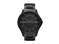 Armani exchange horloge met drie wijzers voor heren roestvrij stalen 46 mm - afbeelding 1 van  3
