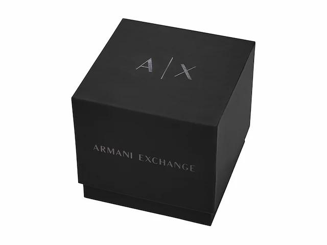 Armani exchange horloge met drie wijzers voor heren roestvrij stalen 46 mm - afbeelding 2 van  3
