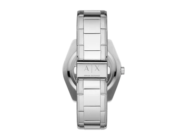 Armani exchange watch for men, chronograph movement, 44 mm silver stainless steel case with a stainless steel strap, ax1720 - afbeelding 2 van  3