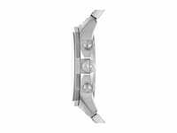 Armani exchange watch for men, chronograph movement, 44 mm silver stainless steel case with a stainless steel strap, ax1720 - afbeelding 3 van  3