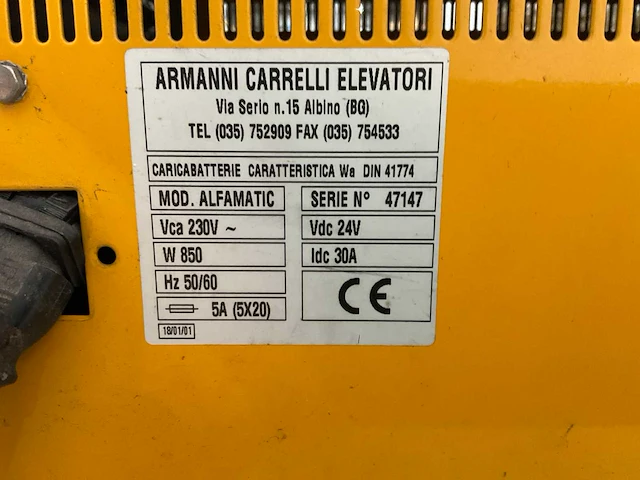 Armanni alfamatic acculader - afbeelding 6 van  6