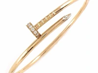 Armband, cartier , juste un clou diamond , 2023 - afbeelding 5 van  8