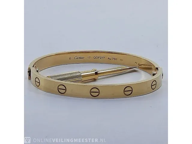 Armband cartier, love - afbeelding 1 van  11