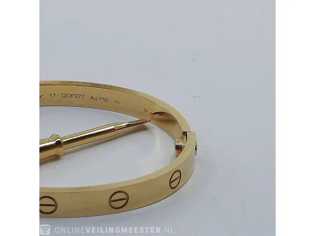 Armband cartier, love - afbeelding 5 van  11