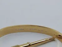 Armband cartier, love - afbeelding 6 van  11