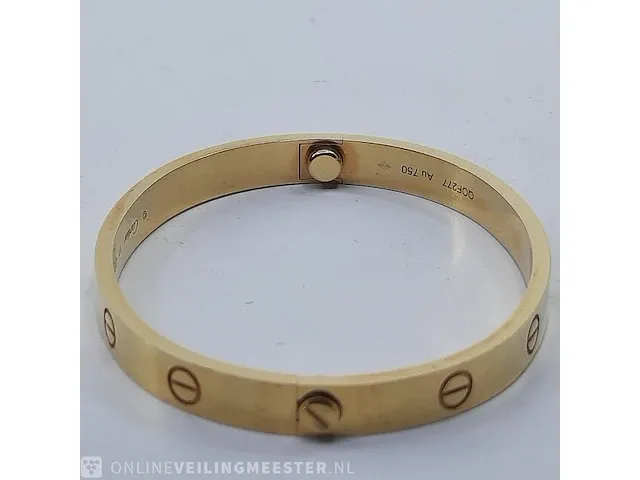 Armband cartier, love - afbeelding 8 van  11