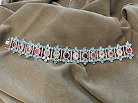 Armband edelsteen diamant - afbeelding 1 van  5
