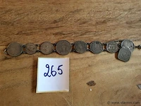 Armband geldstukken - afbeelding 1 van  3