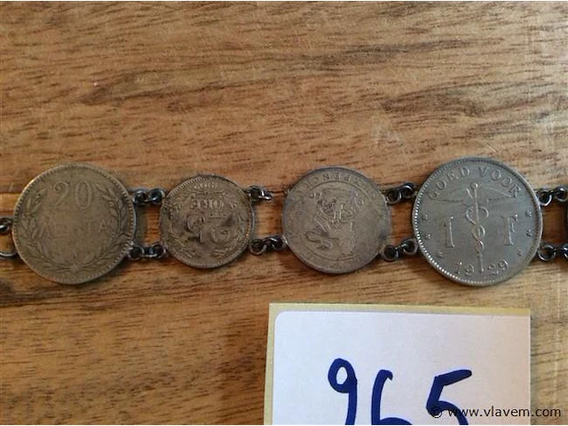 Armband geldstukken - afbeelding 2 van  3
