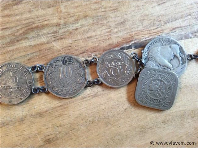 Armband geldstukken - afbeelding 3 van  3