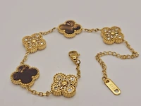 Armband merkloos met steentjes - nieuw - afbeelding 1 van  4