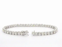 Armband met briljant geslepen diamanten 11.00 carat - afbeelding 4 van  6