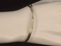Armband met drie kleuren goud - afbeelding 2 van  7