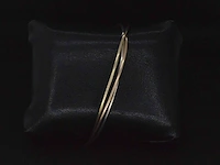 Armband met drie kleuren goud - afbeelding 3 van  7