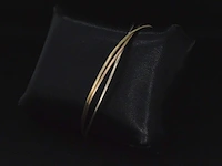 Armband met drie kleuren goud - afbeelding 4 van  7