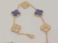 Armband met steentjes zonder merk - afbeelding 1 van  4