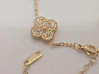 Armband met steentjes zonder merk - afbeelding 4 van  4