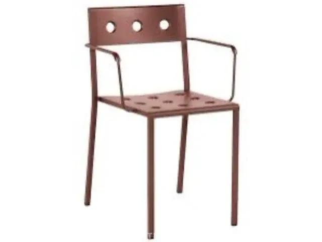 Armstoel hay, balcony, iron red - afbeelding 3 van  3