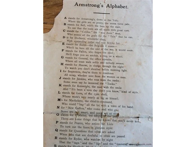 Armstrongs alfabet - afbeelding 2 van  3