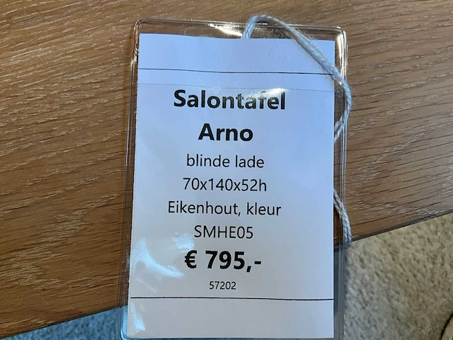 Arno eiken salontafel - afbeelding 6 van  6