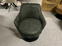 Aroma coffeechair lederen fauteuil (2x) - afbeelding 1 van  4