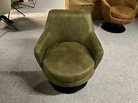 Aroma coffeechair lederen fauteuil (2x) - afbeelding 1 van  6