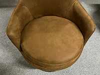 Aroma coffeechair lederen fauteuil - afbeelding 3 van  8