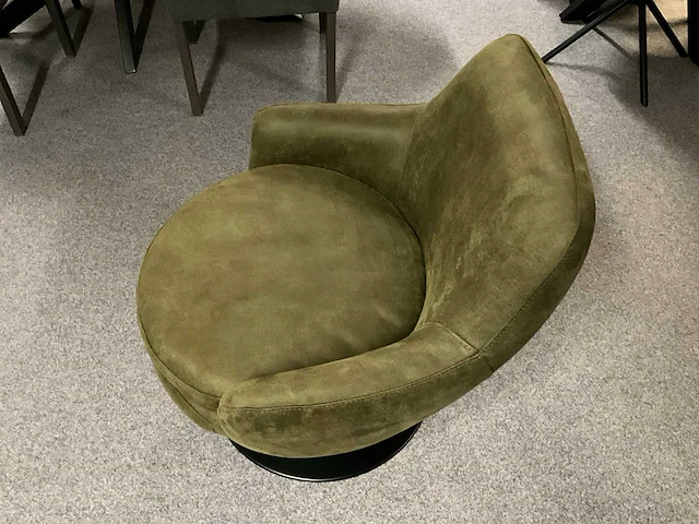 Aroma coffeechair lederen fauteuil - afbeelding 4 van  6
