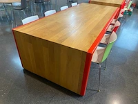 Arper catifa - 8 persoons conferentie opstelling - 280x120 - afbeelding 16 van  22