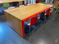 Arper catifa - 8 persoons conferentie opstelling - 280x120 - afbeelding 1 van  22