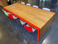 Arper catifa - 8 persoons conferentie opstelling - 280x120 - afbeelding 10 van  22