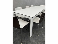 Arper catifa/ twinform - 16p kantine opstelling - afbeelding 3 van  19