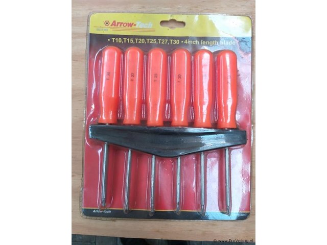 Arrowtech - 6 delig torx set - 5 x - afbeelding 1 van  4
