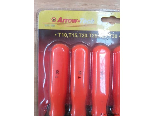 Arrowtech - 6 delig torx set - 5 x - afbeelding 2 van  4