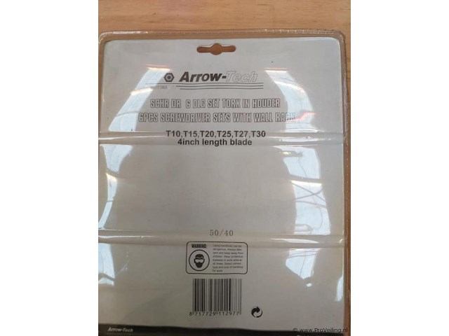Arrowtech - 6 delig torx set - 5 x - afbeelding 4 van  4