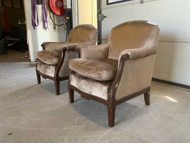 Art deco art deco fauteuil (2x) - afbeelding 3 van  6