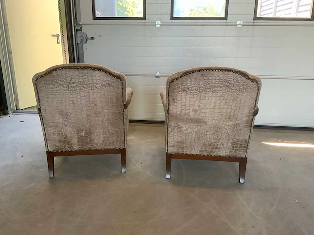 Art deco art deco fauteuil (2x) - afbeelding 4 van  6