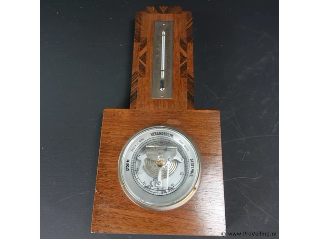 Art-deco weerstation - afbeelding 2 van  5