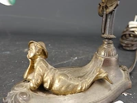 Art-nouveau tafellamp - afbeelding 3 van  5