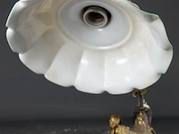 Art-nouveau tafellamp - afbeelding 4 van  5