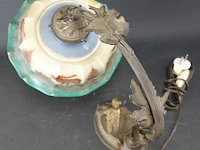 Art-nouveau tafellamp - afbeelding 5 van  5