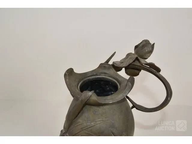 Art nouveau vaas - afbeelding 9 van  10