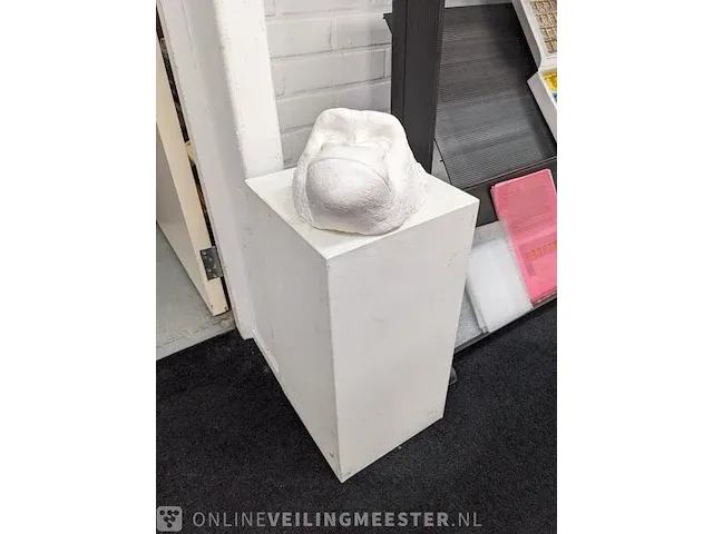 Art op sokkel, aap - afbeelding 1 van  4