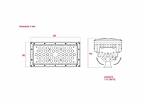 Artecta - faro wash 48 cw/ww - led buitenverlichting / led blinder - afbeelding 2 van  4