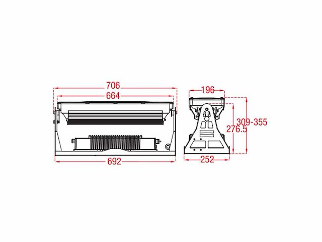 Artecta - faro wash-90 rgbw - muurverlichting - buitenverlichting - afbeelding 7 van  9